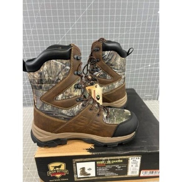 Red Wing Men's Irish Setter Terrain Boots Sz. 9 US  Mossy Oak NEW - Picture 9 of 11